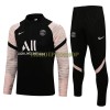 Paris Saint-Germain Sweatshirts Anzüge Suit Quarter-zip 2021-22 Schwarz Rosa Für Herren